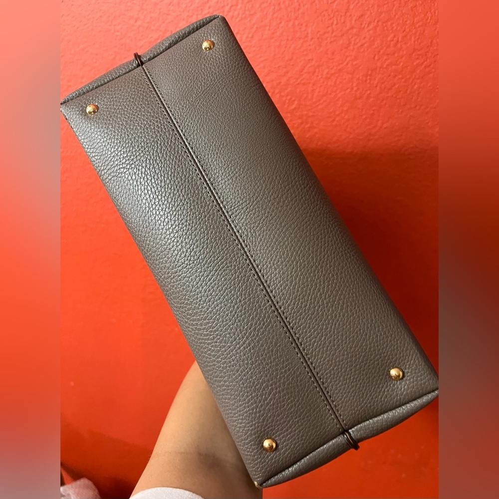 Lauren by Ralph Lauren grey large tote with detachable strap - Picture 8 of 16